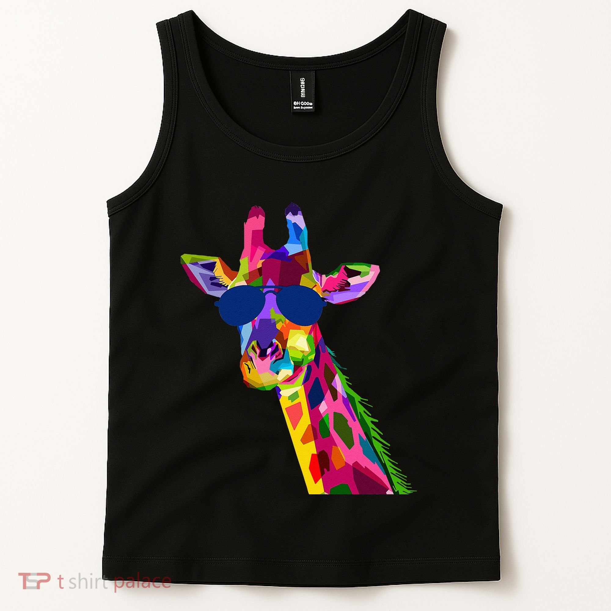 Giraffe Zoo Keeper Safari Animal Giraffe Tank Top