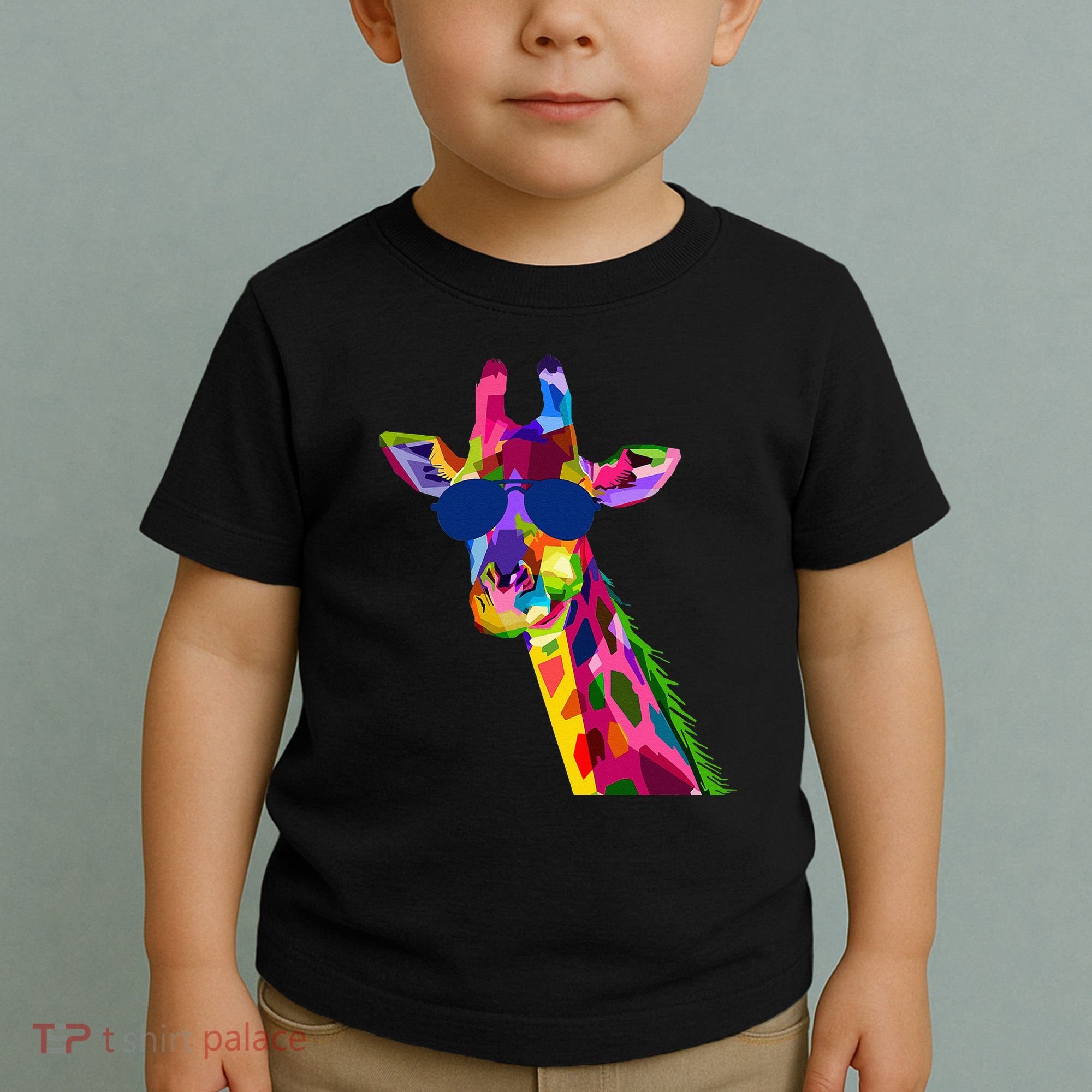 Giraffe Zoo Keeper Safari Animal Giraffe Toddler T-Shirt