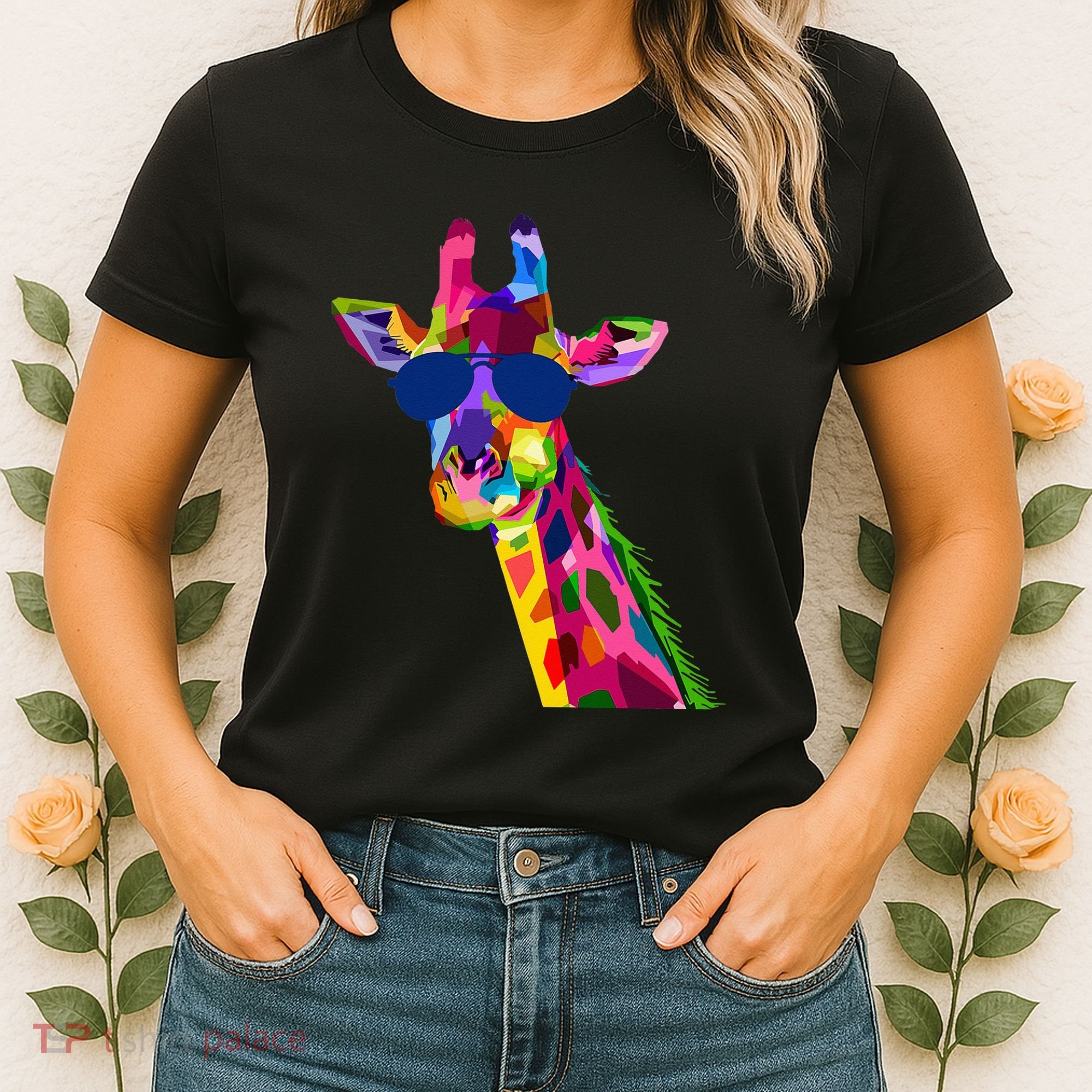 Giraffe Zoo Keeper Safari Animal Giraffe Women's T-Shirt