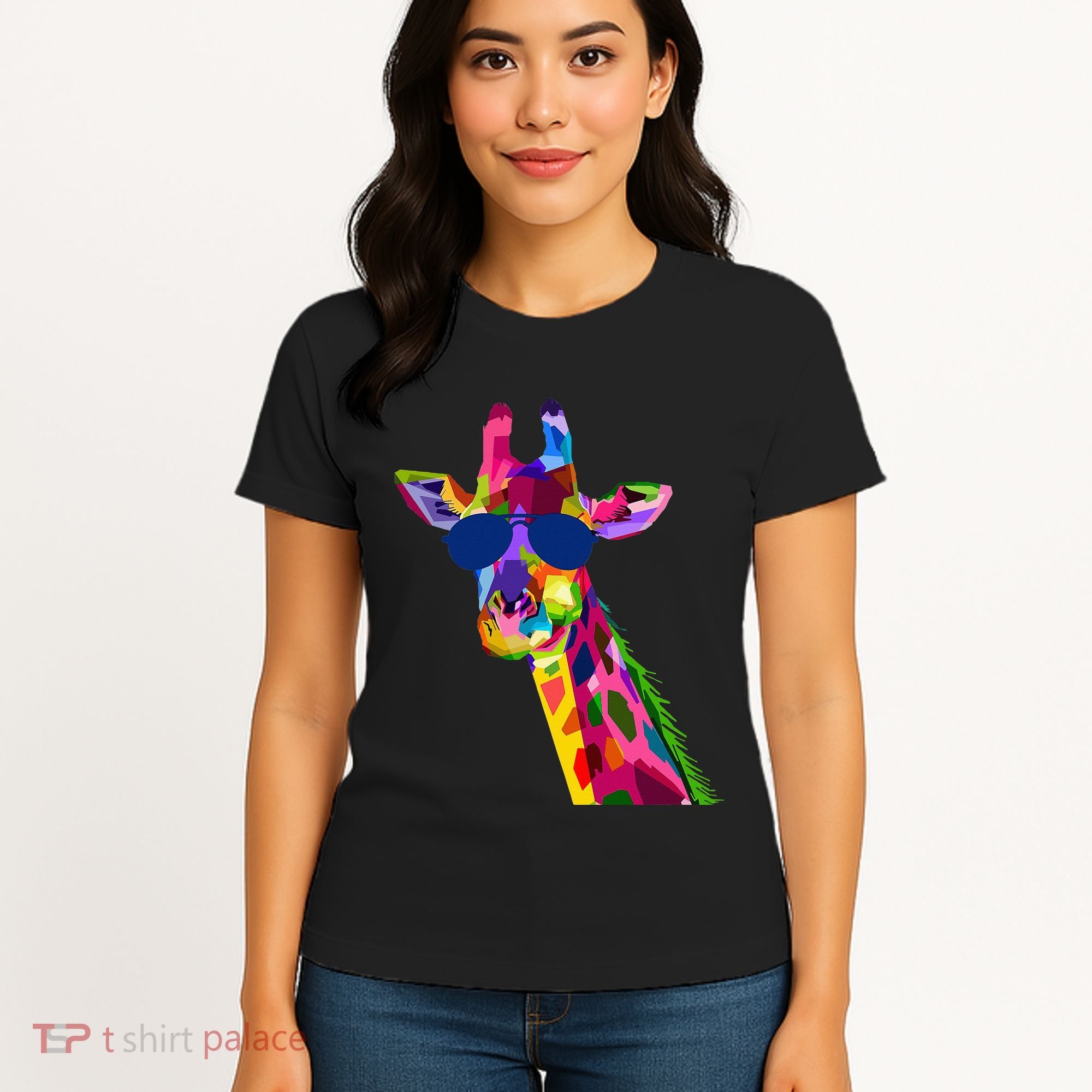Giraffe Zoo Keeper Safari Animal Giraffe Women's T-Shirt