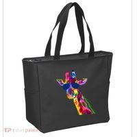 Giraffe Zoo Keeper Safari Animal Giraffe Tote Bag thumb 2