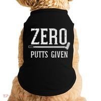 Golfing Zero Putts Given Funny Golf Golfer Dad Women Doggie Tank thumb 0