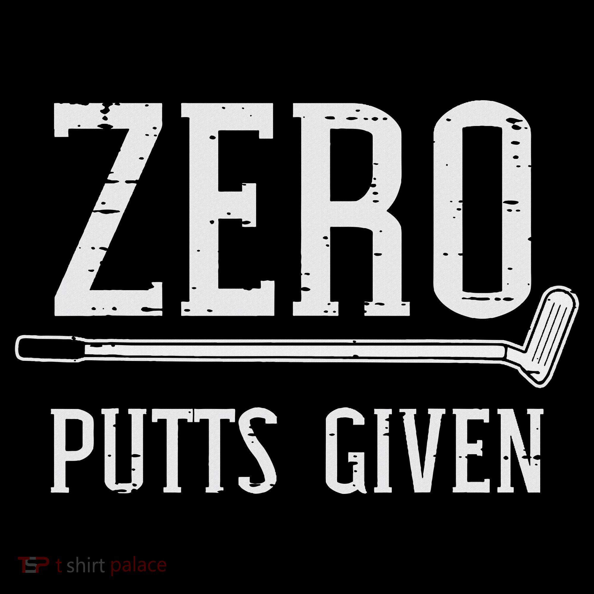 Golfing Zero Putts Given Funny Golf Golfer Dad Women Bucket Hat