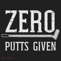 Golfing Zero Putts Given Funny Golf Golfer Dad Women Hat thumb 2