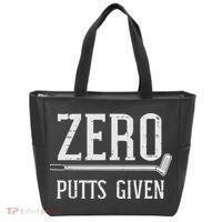 Golfing Zero Putts Given Funny Golf Golfer Dad Women Tote Bag thumb 0