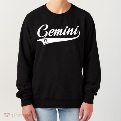 Gemini Zodiac Sign Horoscope Throwback Design Classic Women's Sweatshirt