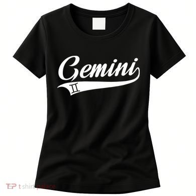 Gemini Zodiac Sign Horoscope Throwback Design Classic Women's T-Shirt
