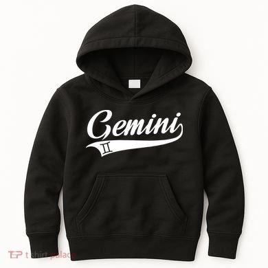 Gemini Zodiac Sign Horoscope Throwback Design Classic Kids Hoodie