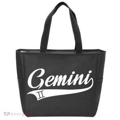 Gemini Zodiac Sign Horoscope Throwback Design Classic Tote Bag