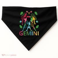 Gemini Zodiac Spring Gemini Birthday USA-Made Doggie Bandana thumb 0