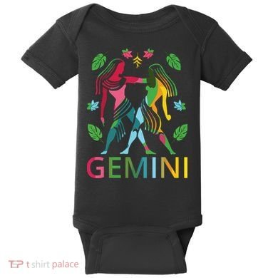 Gemini Zodiac Spring Gemini Birthday Baby Bodysuit