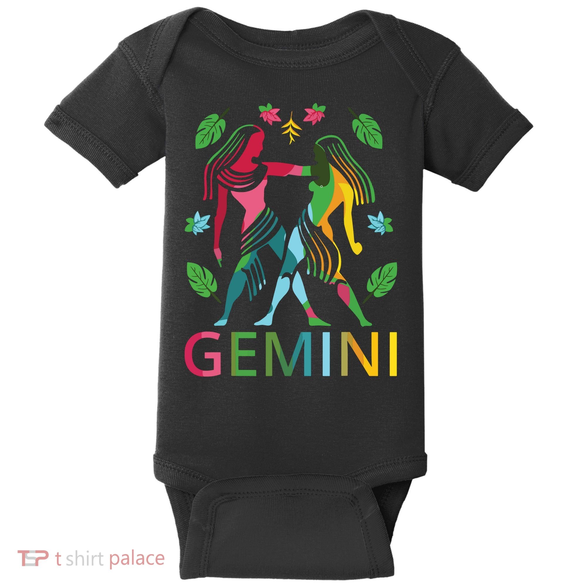 Gemini Zodiac Spring Gemini Birthday Baby Bodysuit