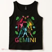 Gemini Zodiac Spring Gemini Birthday Tank Top thumb 2