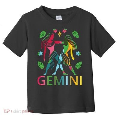 Gemini Zodiac Spring Gemini Birthday Toddler T-Shirt