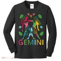 Gemini Zodiac Spring Gemini Birthday Kids Long Sleeve Shirt thumb 0