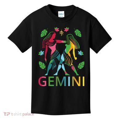 Gemini Zodiac Spring Gemini Birthday Kids T-Shirt