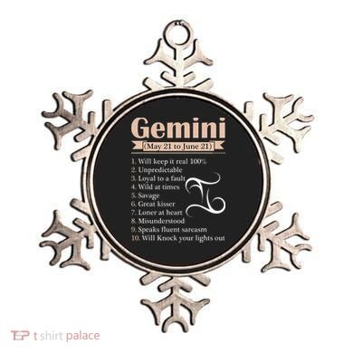 Gemini Zodiac Sign Astrology May June Birthday Ornament