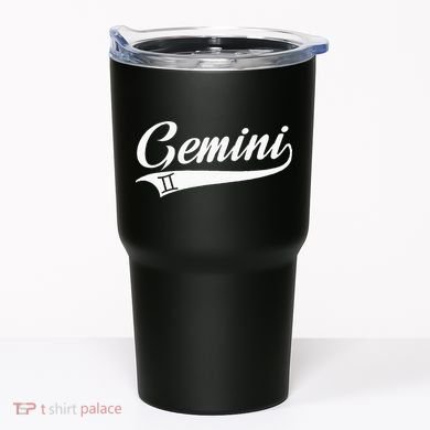 Gemini Zodiac Sign Horoscope Throwback Design Classic Tumbler