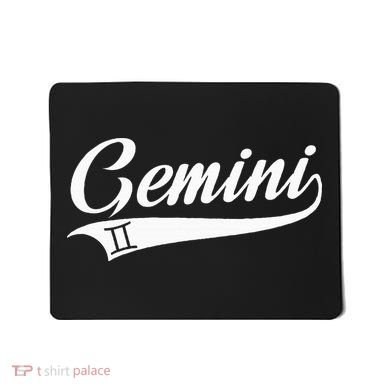 Gemini Zodiac Sign Horoscope Throwback Design Classic Mousepad