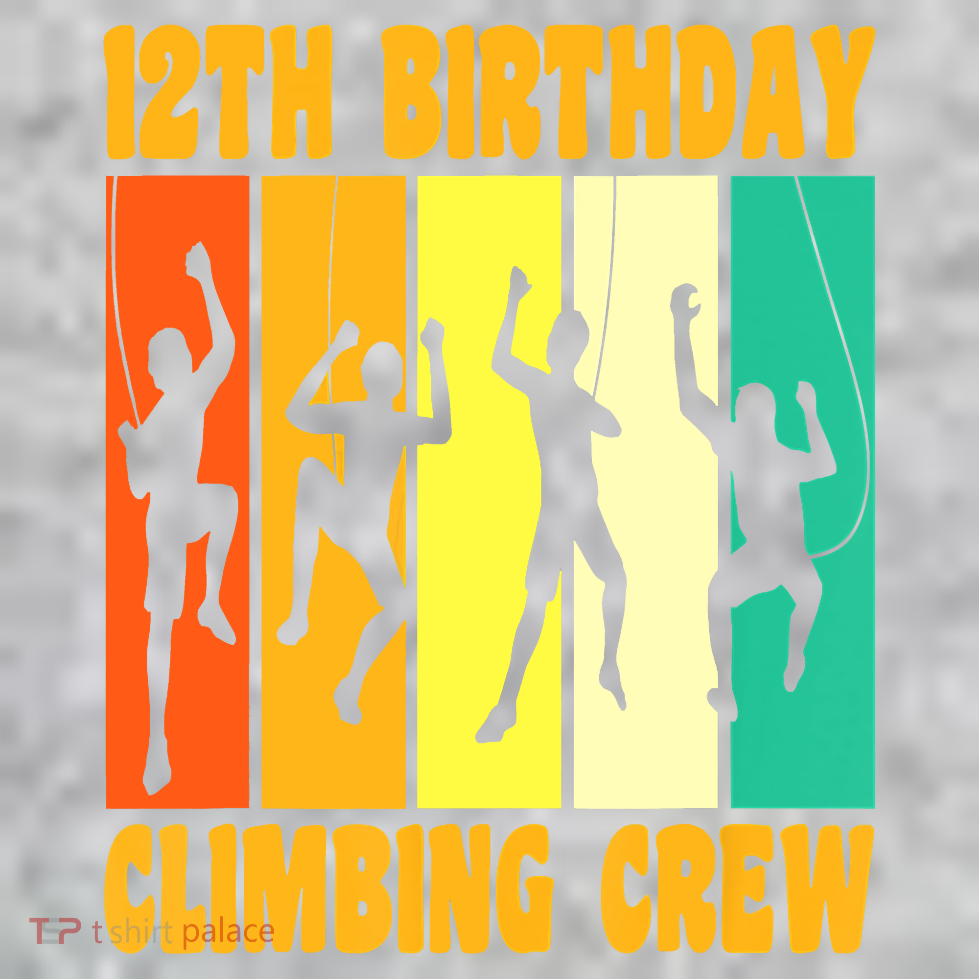 Happy 12 Birthday 12 Year Old Climber Climbing 12th Birthday The Baniff Cuffed Pom Beanie