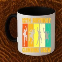 Happy 12 Birthday 12 Year Old Climber Climbing 12th Birthday Coffee Mug thumb 2