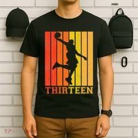 Happy 13th Birthday Decorations For Basketball Players T-Shirt thumb 6