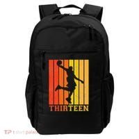 Happy 13th Birthday Decorations For Basketball Players Backpack thumb 0