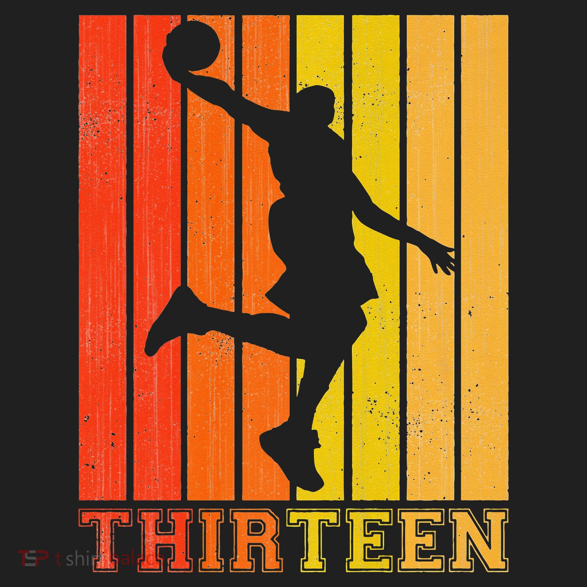 Happy 13th Birthday Decorations For Basketball Players Beanie