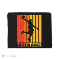 Happy 13th Birthday Decorations For Basketball Players Mousepad thumb 0