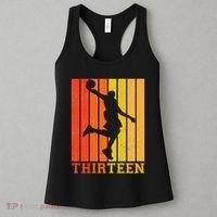 Happy 13th Birthday Decorations For Basketball Players Women's Tank Top thumb 3