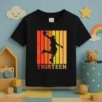 Happy 13th Birthday Decorations For Basketball Players Toddler T-Shirt thumb 3