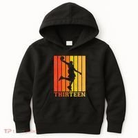 Happy 13th Birthday Decorations For Basketball Players Kids Hoodie thumb 0