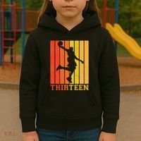 Happy 13th Birthday Decorations For Basketball Players Kids Hoodie thumb 3