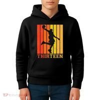 Happy 13th Birthday Decorations For Basketball Players Kids Hoodie thumb 4