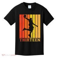 Happy 13th Birthday Decorations For Basketball Players Kids T-Shirt thumb 0