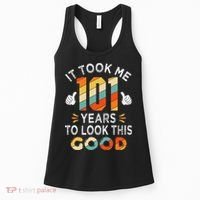 Happy 101st Birthday Gifts Took Me 101 Years 101 Year Old Women's Tank Top thumb 0