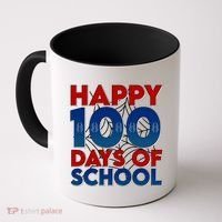 Happy 100 Days Of School Cute Superhero Coffee Mug thumb 0