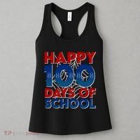 Happy 100 Days Of School Cute Superhero Women's Tank Top thumb 3