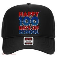 Happy 100 Days Of School Cute Superhero Hat thumb 0
