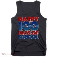 Happy 100 Days Of School Cute Superhero Tank Top thumb 0