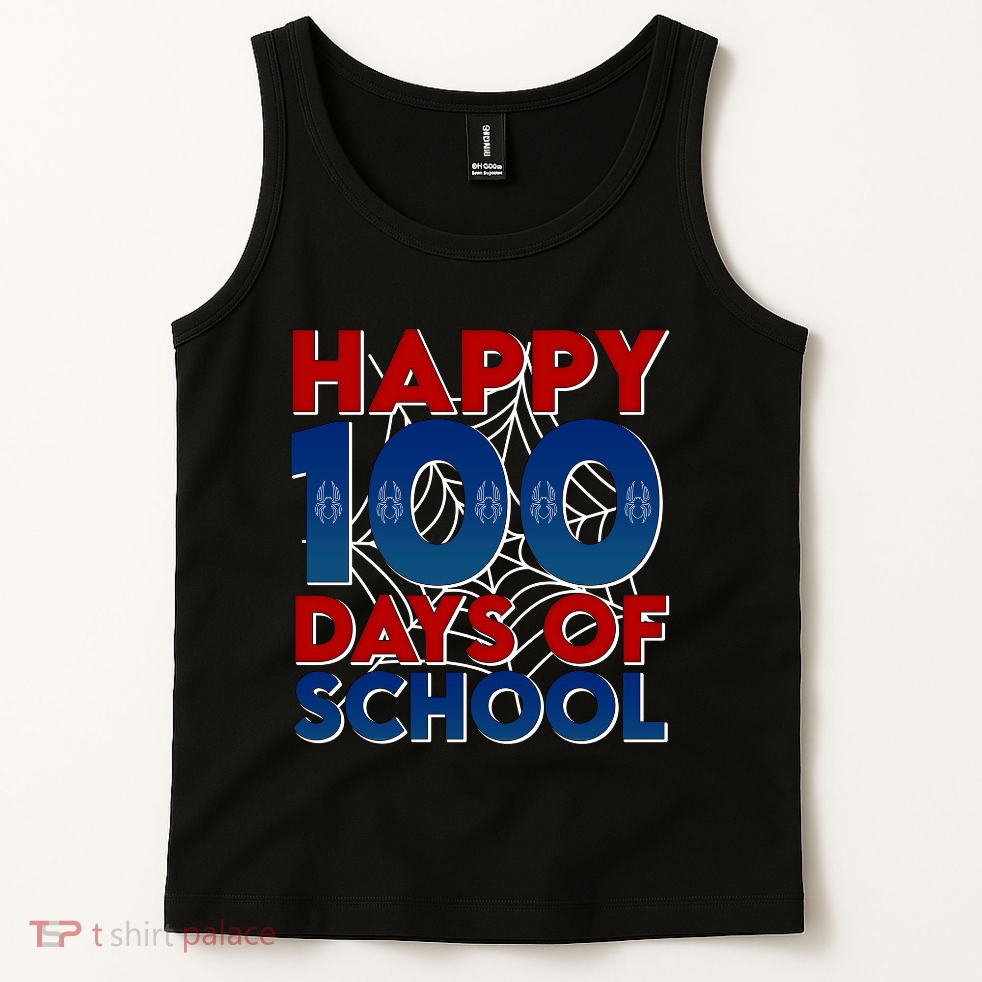 Happy 100 Days Of School Cute Superhero Tank Top