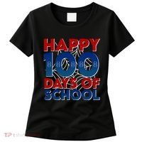 Happy 100 Days Of School Cute Superhero Women's T-Shirt thumb 0