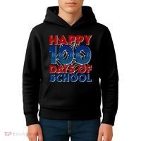 Happy 100 Days Of School Cute Superhero Kids Hoodie thumb 4