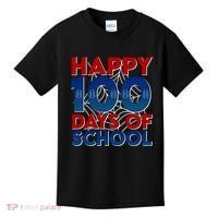 Happy 100 Days Of School Cute Superhero Kids T-Shirt thumb 0