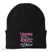 HAPPY 100TH DAY I SPARKLED MY WAY THROUGH 100 DAYS OF SCHOOL Beanie thumb 0