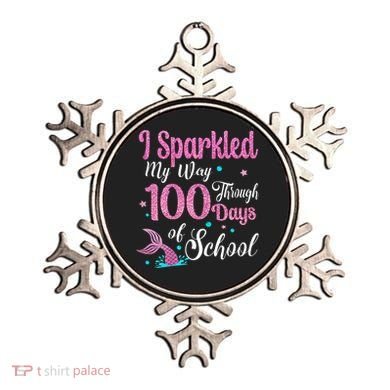 HAPPY 100TH DAY I SPARKLED MY WAY THROUGH 100 DAYS OF SCHOOL Ornament