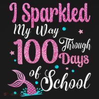 HAPPY 100TH DAY I SPARKLED MY WAY THROUGH 100 DAYS OF SCHOOL Women's T-Shirt thumb 6