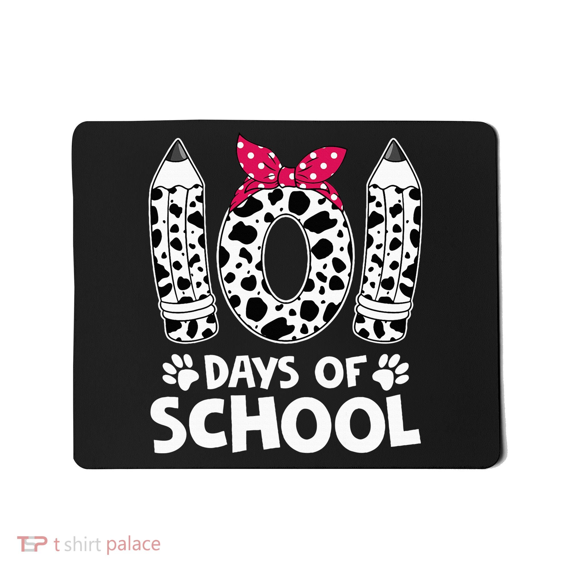 Happy 101 Days Of School Funny Student Teacher Gifts Mousepad