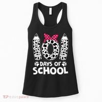 Happy 101 Days Of School Funny Student Teacher Gifts Women's Tank Top thumb 0