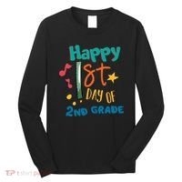 Happy 1st Day Of 2nd Grade Back To School Long Sleeve Shirt thumb 0